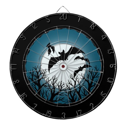 Bats and Trees Against the Moon ダーツボード (正面)