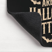 Bats Are Just Butterflies Spooky Season Funny Hall マウスパッド (コーナー)