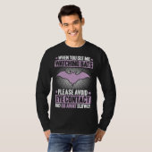 Bats Avoid Eye Contact Bat  Animal Bat Tシャツ (正面フル)