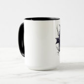 bats coming out from a cave マグカップ (正面左)