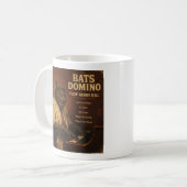 Bats Domino アルバム: パロディ コーヒーマグカップ (正面左)