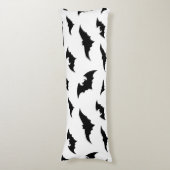 Bats Everywhere Spooky Halloween Decor  ボディピロー (正面縦)