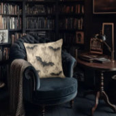 Bats & Spider Webs Gothic クッション