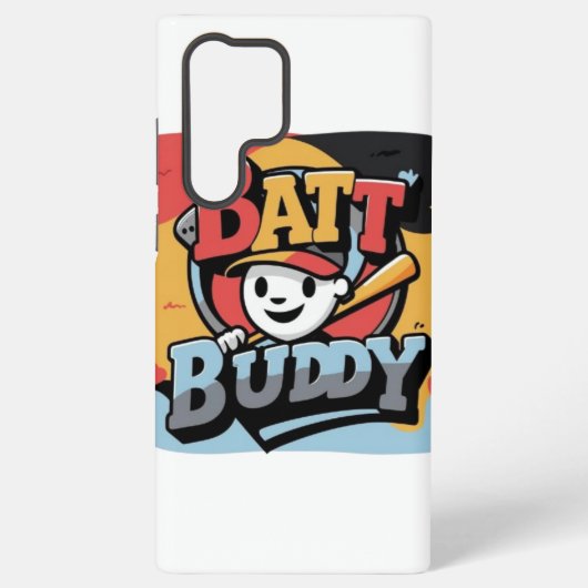 Batt Buddy カートゥーンバスケットボール モバイルケース Samsung Galaxyケース (裏面)