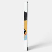 Batt Buddy Cartoon Baseball Mobile Case Samsung Galaxyケース (左側面)