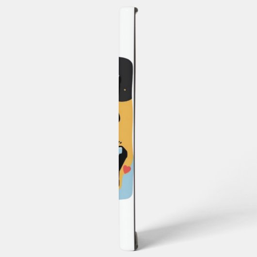  Batt Buddy Cartoon Baseball Mobile Case Samsung Galaxyケース (左側面)