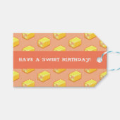 Battenberg Have A Sweet Birthday! Cake Pattern ギフトタグ (正面(横))