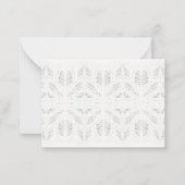 BATTENBURG LACE 3.5x2.5フラットカード/水平 ノートカード (正面)