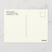 Batter Up! Baseball Sports Boys Birthday Party Inv ポストカード (裏面)