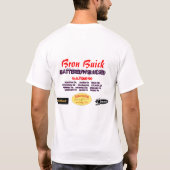 Battered'n'Bluesed U.S.Tour Tシャツ (裏面)