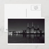 battersea黒と白.jpg ポストカード (正面/裏面)