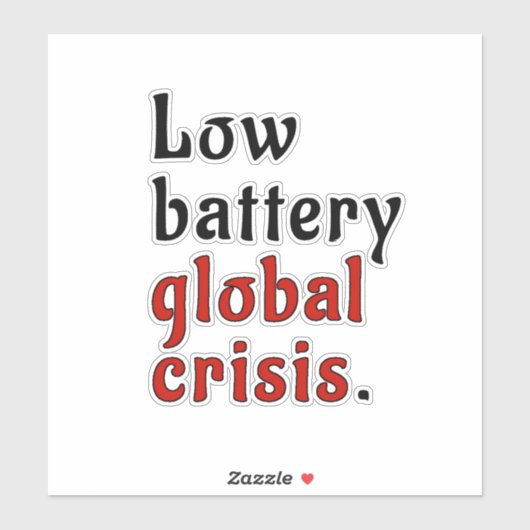 Battery Crisis シール (シート)