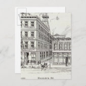 Battery East side CaliforniaとSacramento ポストカード (正面/裏面)