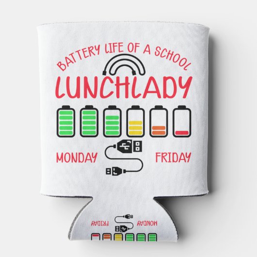 Battery Life Of A School Lunch Lady 缶クーラー (裏面)
