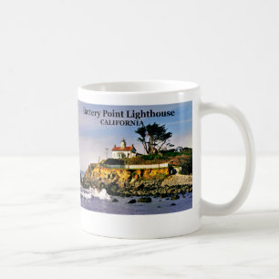 Battery Point Light House, California Mag コーヒーマグカップ