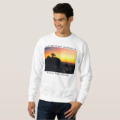 Battery Point Light house, Crescent City Californi スウェットシャツ (正面フル)