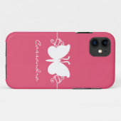 Battfray Swirl CM ID iPhone 5ケース、ピンク Case-Mate iPhoneケース (裏面(横))
