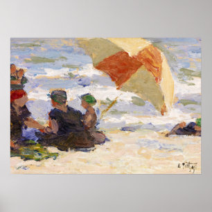 Batthers with ストライプの Amballle, 1920 by Potthast ポスター