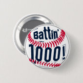 Battin 1000年! ボタン 缶バッジ (正面&裏面)