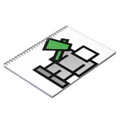 Battle Ax in Green ノートブック (左側)