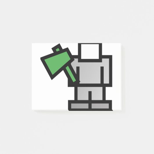 Battle Ax in Green ポストイット (正面)