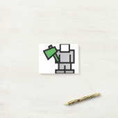 Battle Ax in Green ポストイット (デスク上)