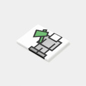 Battle Ax in Green ポストイット (アングル)
