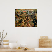 Battle between the Russian and Tatar troops ポスター (キッチン)