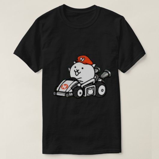 Battle Catsシール Tシャツ (デザイン正面)
