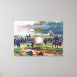 Battle of Antietam Thure de Thulstrup 1887 Restore キャンバスプリント