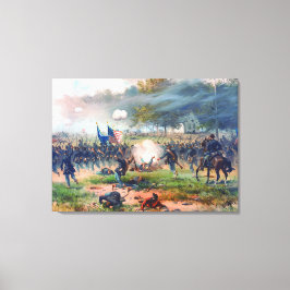 Battle of Antietam Thure de Thulstrup 1887 Restore キャンバスプリント