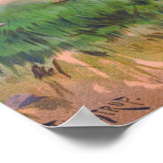 Battle of Antietam Thure de Thulstrup 1887 Restore ポスター (角)