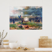 Battle of Antietam Thure de Thulstrup 1887 Restore ポスター (キッチン)