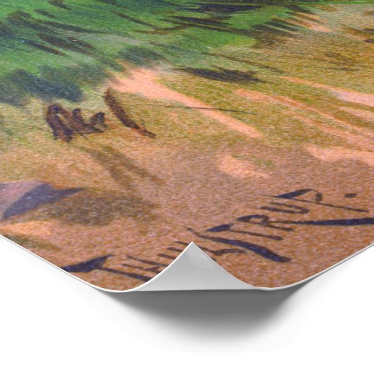 Battle of Antietam Thure de Thulstrup 1887 Restore ポスター (角)