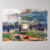 Battle of Antietam Thure de Thulstrup 1887 Restore ポスター (正面)