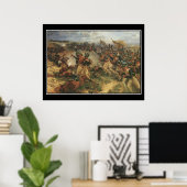 Battle of Borodino Napoleon Vintage Poster ポスター (ホームオフィス)