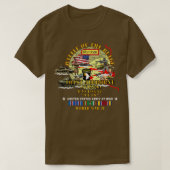 Battle of Bulge w Map w EUR SVC V1 Tシャツ (デザイン正面)