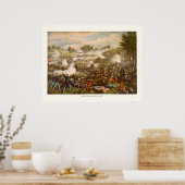 Battle of Bull Run by Kurz and Allison 1889 ポスター (キッチン)