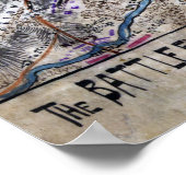 Battle of Chickamauga - Civil War Panoramic Map ポスター (角)