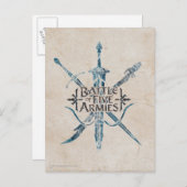 BATTLE OF FIVE MAINS™ロゴ ポストカード (正面/裏面)