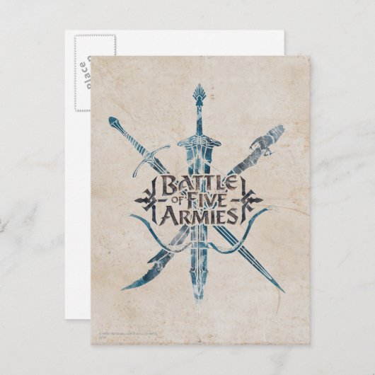 BATTLE OF FIVE MAINS™ロゴ ポストカード (正面/裏面)