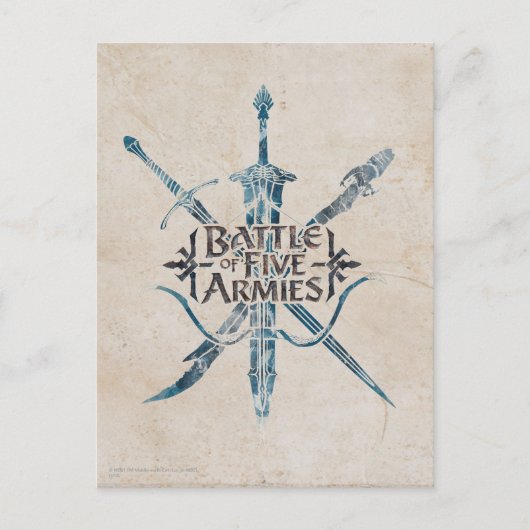 BATTLE OF FIVE MAINS™ロゴ ポストカード (正面)