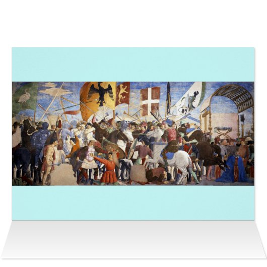 BATTLE OF HERACLIUS by Piero Della Francesca (内部横(上))