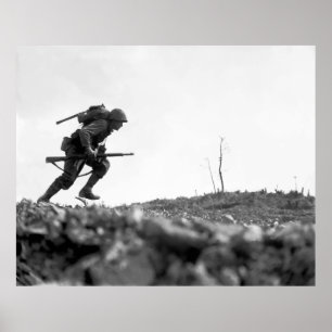 Battle Of Okinawa Painting ポスター