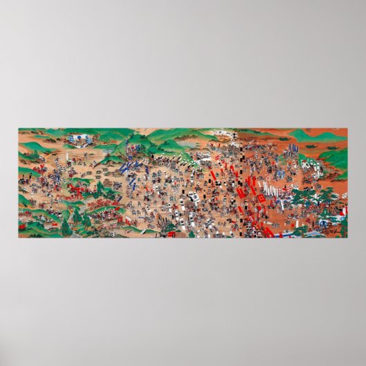 Battle of Sekigahara 関ヶ原の戦 ポスター (正面)