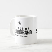 Battle of Stalingrad WW2 コーヒーマグカップ (正面左)