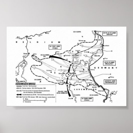 Battle of the Bulge ポスター (正面)