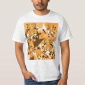 battle of the Hiphop Robots  Tシャツ (正面)