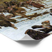 Battle of Trenton Canvas Poster ポスター (角)