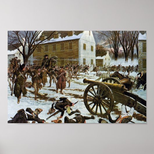 Battle of Trenton Canvas Poster ポスター (正面)